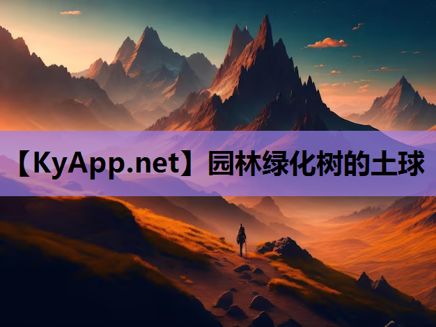 园林绿化树的土球