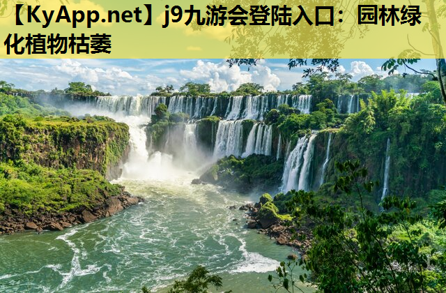 园林绿化植物枯萎